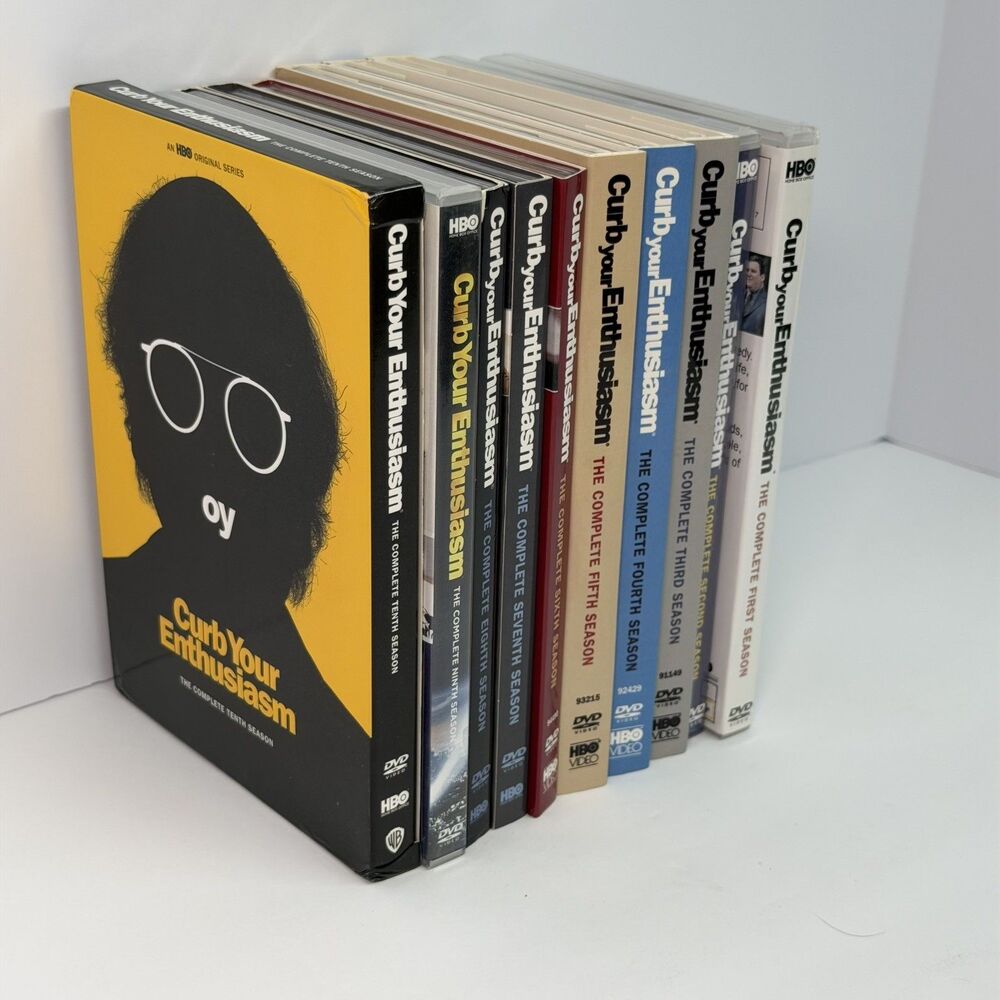 Curb Your Enthusiasm: the Complete 1st 2nd 3rd 4th 5th 6 7 8 9 10 Season Dvd Lot - Picture 4 of 10